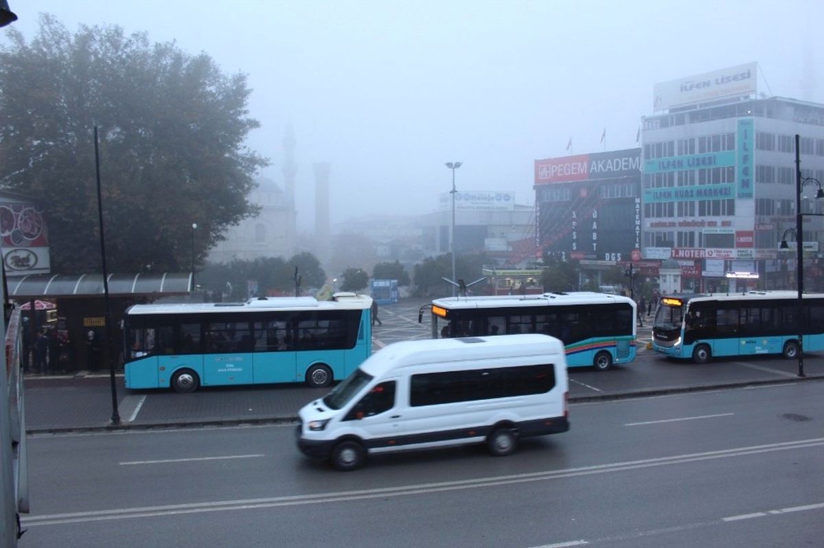 Malatya\'yı Sis Kapladı