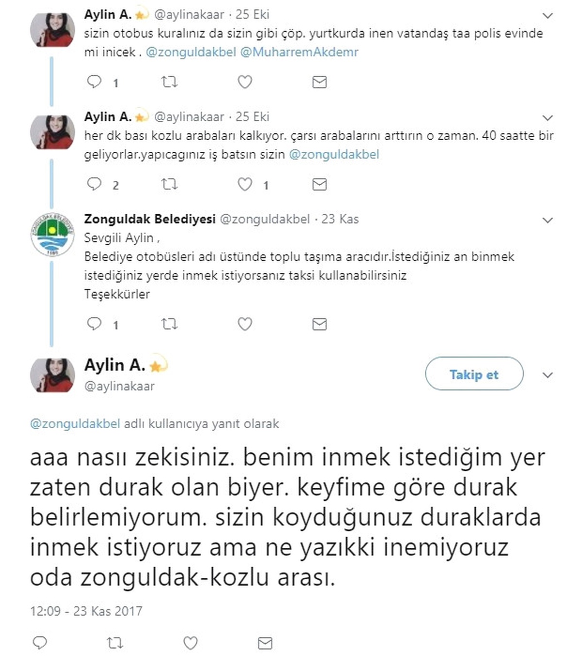 Sosyal Medyadan Eleştiriye Belediyeden Şok Cevap