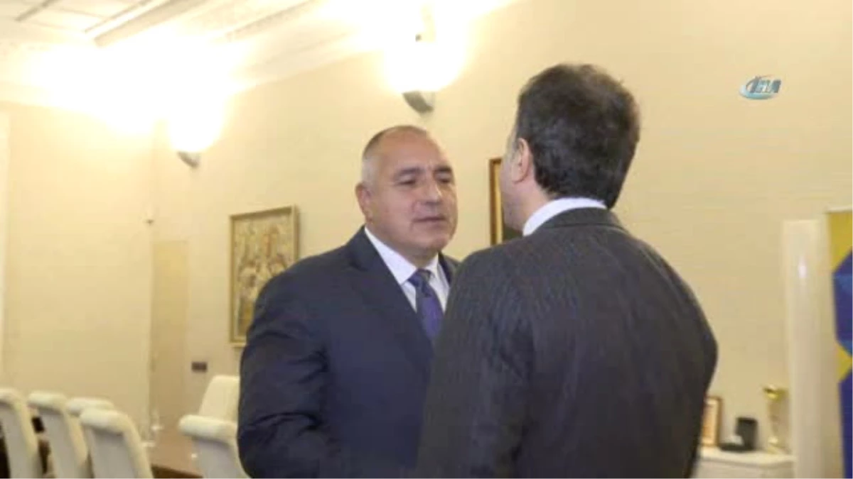 AB Bakanı Çelik, Bulgaristan Başbakanı Borisov\'la Görüştü