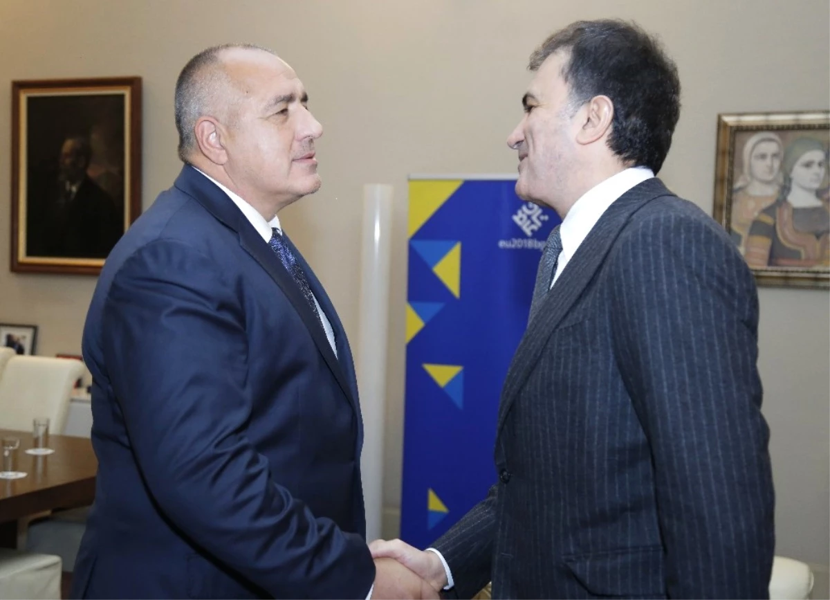 AB Bakanı Çelik, Bulgaristan Başbakanı Borisov\'la Görüştü