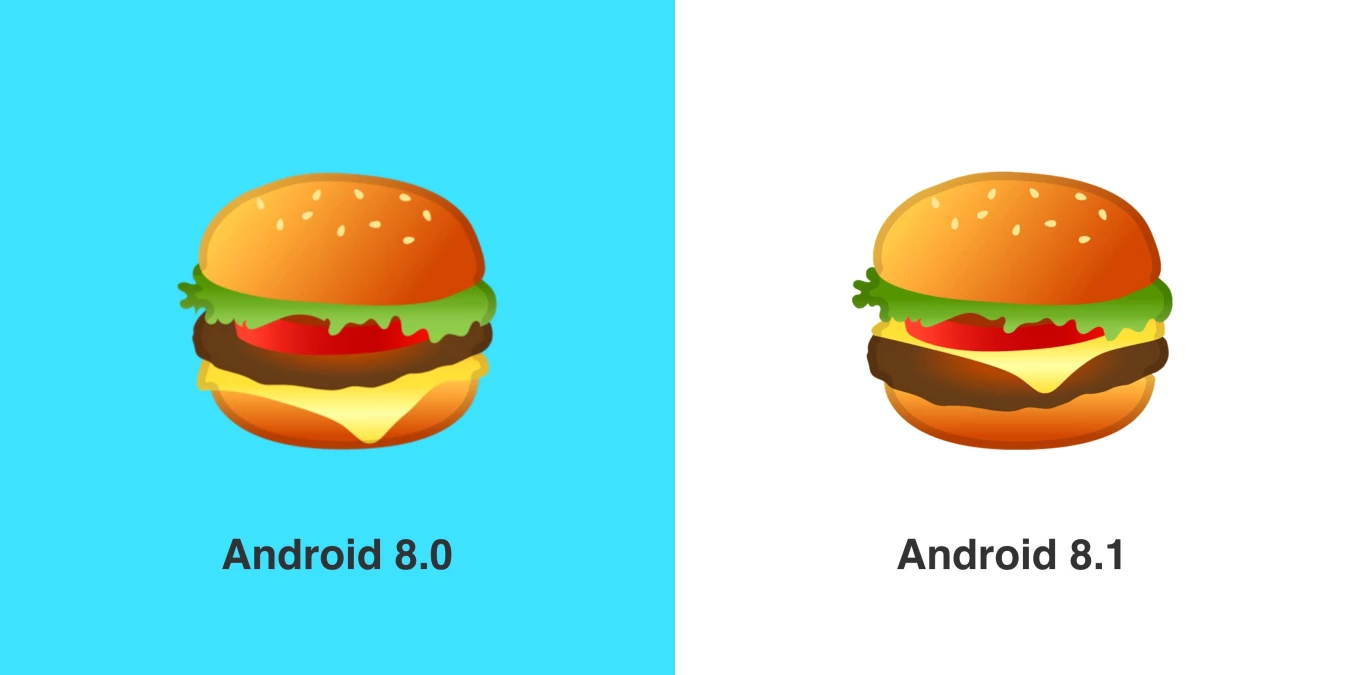 Google Hamburger Emojisi\'ndeki Hatasını Nihayet Düzeltti