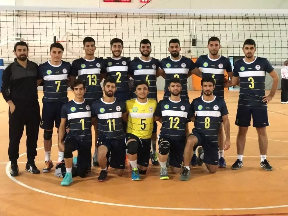 Harran Üniversitesinde Voleybol Takımı Yarı Finalde