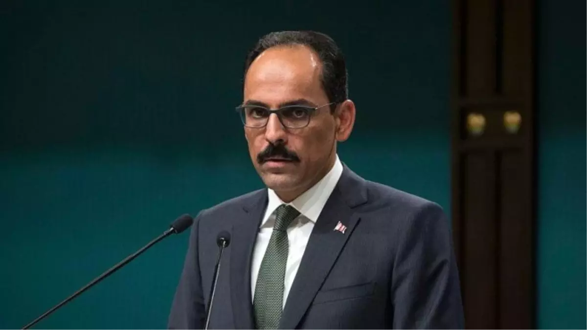 Kalın\'dan Pentagon\'a Yanıt