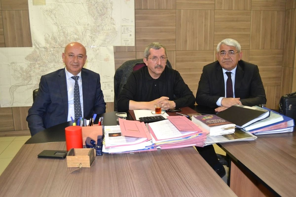 Kars ve Ilgaz Belediye Başkanlarından Başkan Vergili\'ye Ziyaret