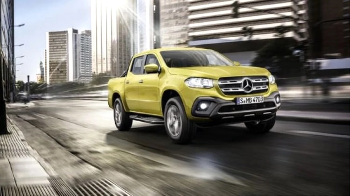 Mercedes X-Class Türkiye\'ye Geldi