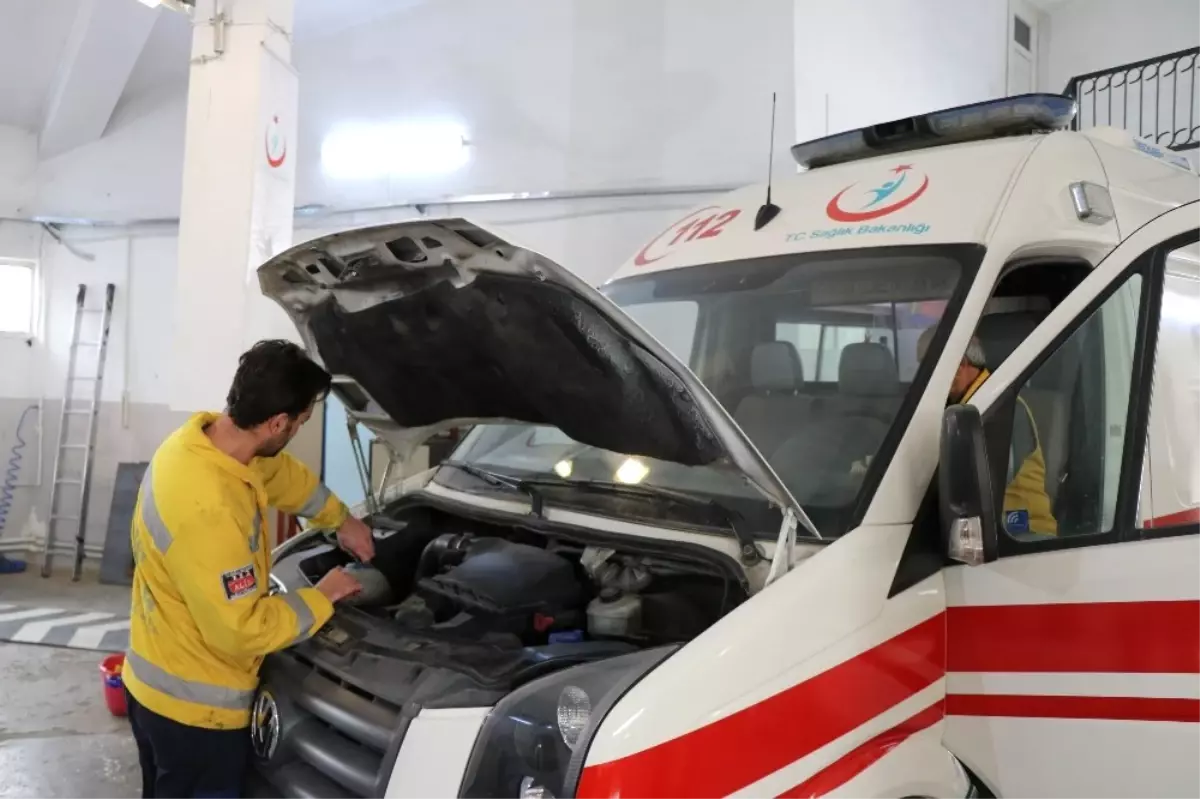 Sağlık Müdürlüğü Kendi Ambulans Tamirhanesini Kurdu