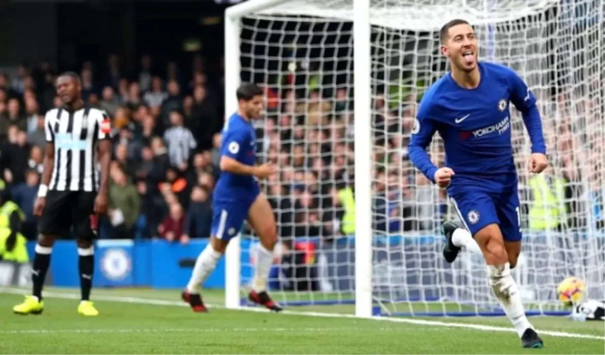 Chelsea, Hazard ile Güldü