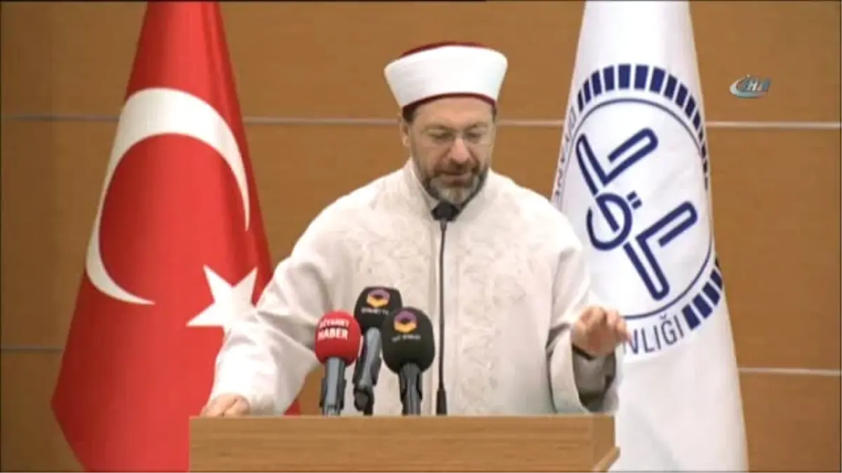 Diyanet İşleri Başkanı Erbaş, Din Görevlileriyle Buluştu