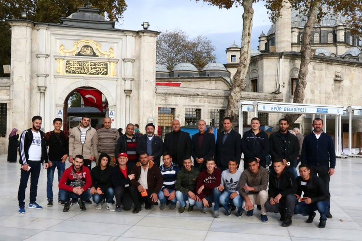 Eyüpsultan Belediyesi Filistin Milli Judo Takımı\'nın Sporcularını Ağırladı