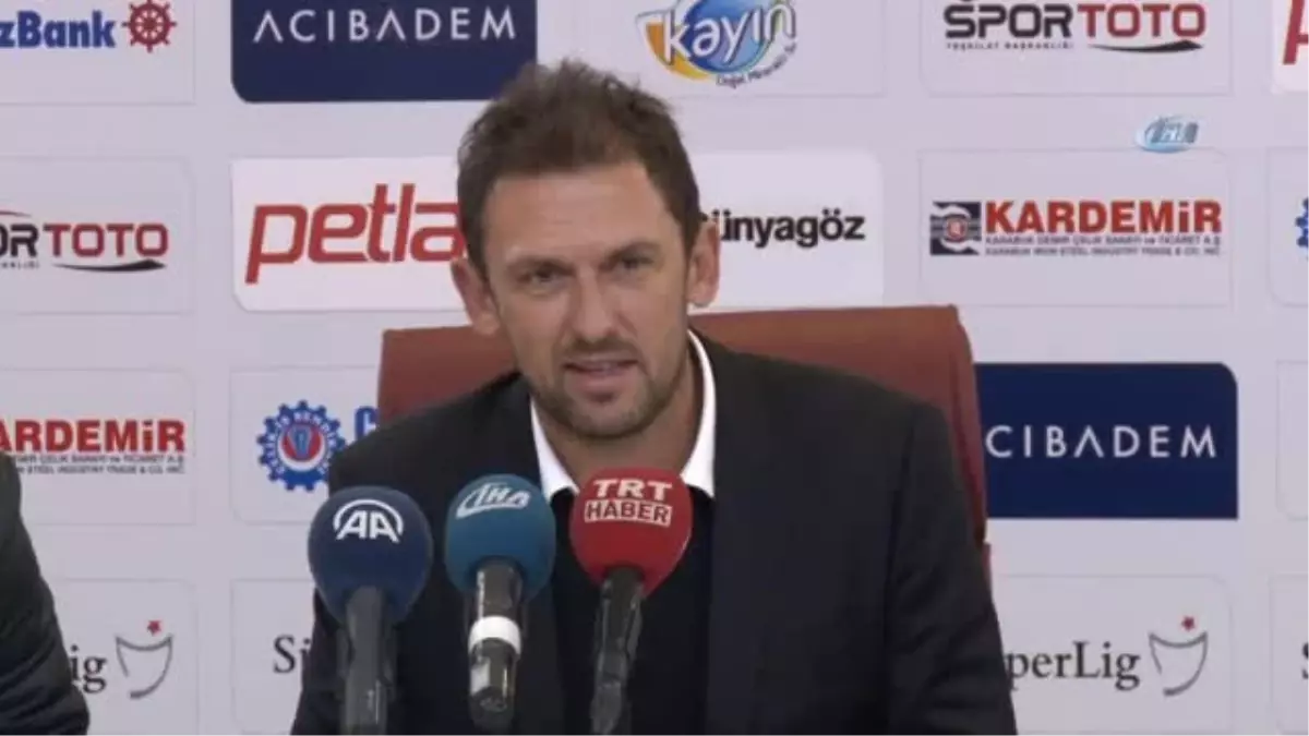 Popovic: "Topu Kaleye Sokamıyoruz Biz"