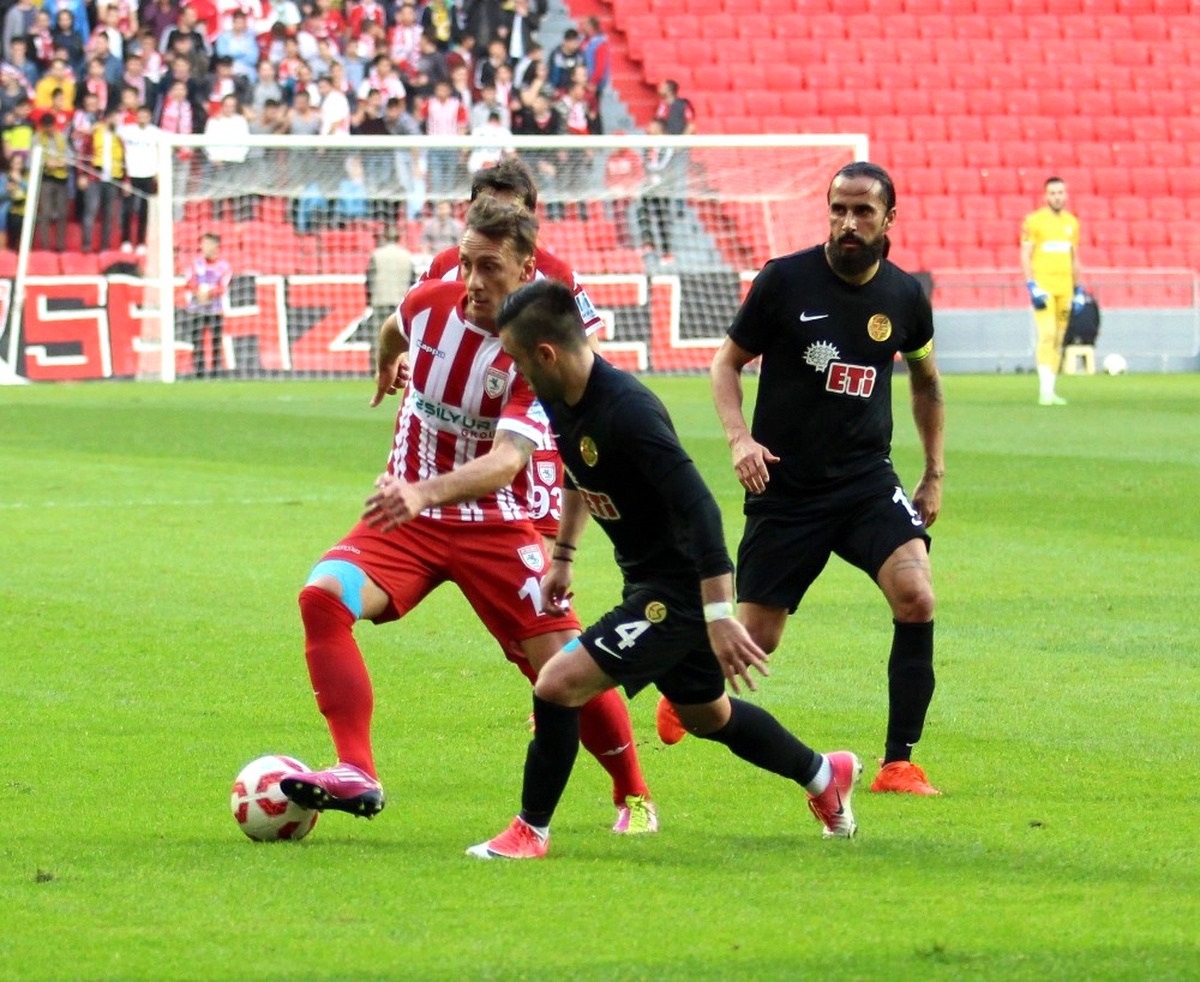 Tff 1. Lig: Samsunspor: 0 - Eskişehirspor: 1 (İlk Yarı Sonucu)