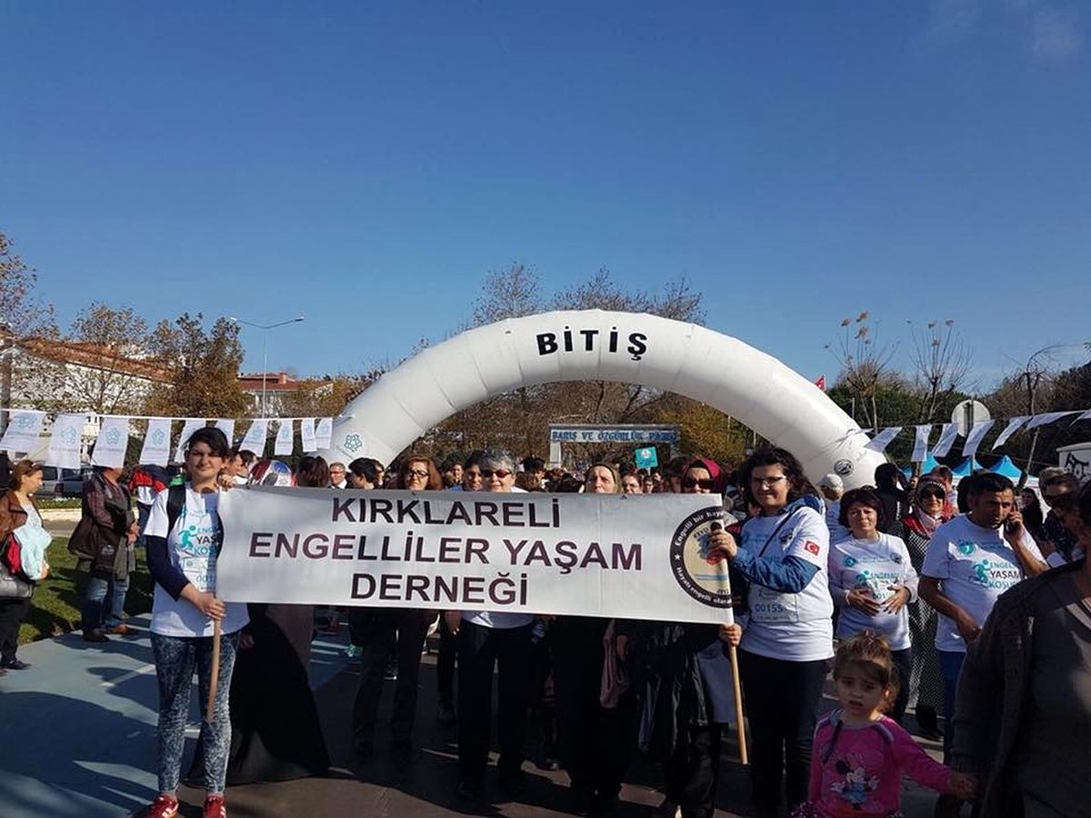 3 Aralık Dünya Engelliler Günü Farkındalık Yürüyüşü