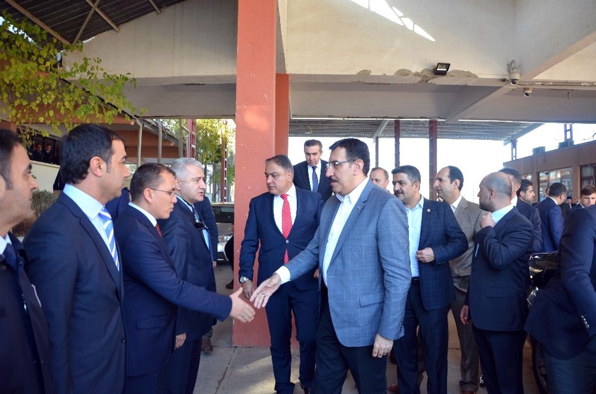 Bakan Tüfenkci Öncüpınar Sınır Kapısında İncelemelerde Bulundu