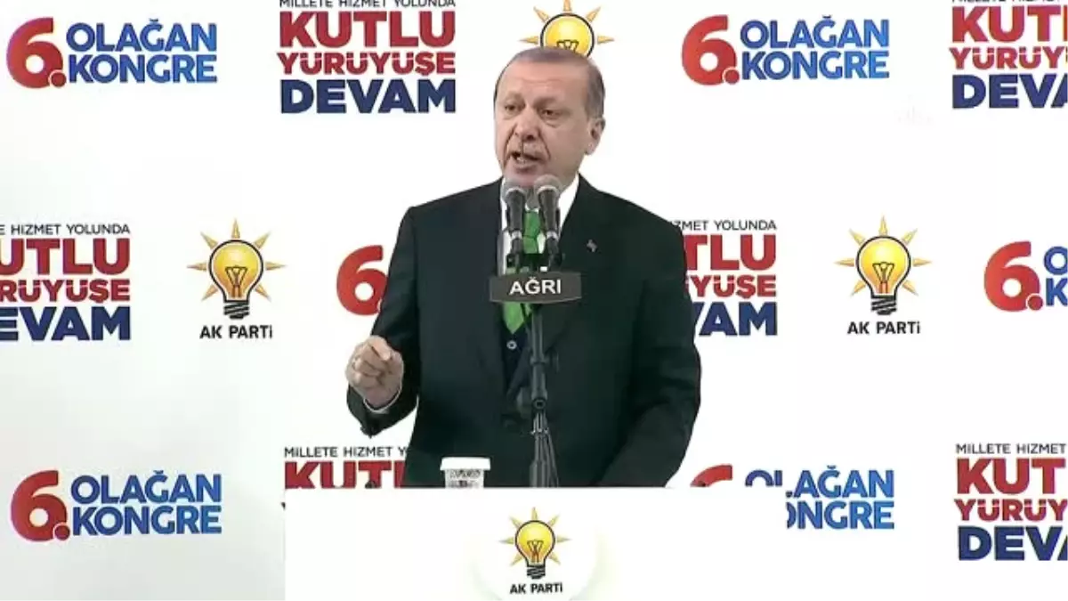 Cumhurbaşkanı Erdoğan: "Hepsi de Türkiye\'ye Diz Çöktürmeyi Amaçlamaktadır. Başaramayacaklar"