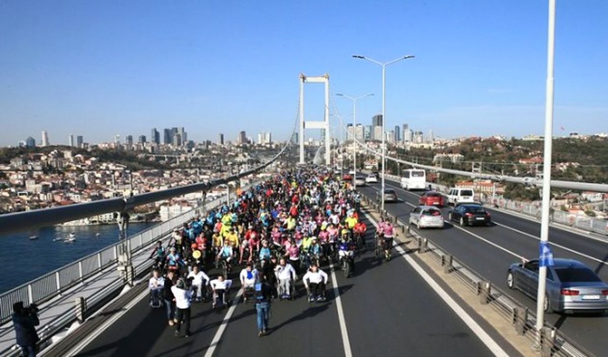 Engelliler, Avrupa Kıtasından Asya\'ya Pedal Çevirdi