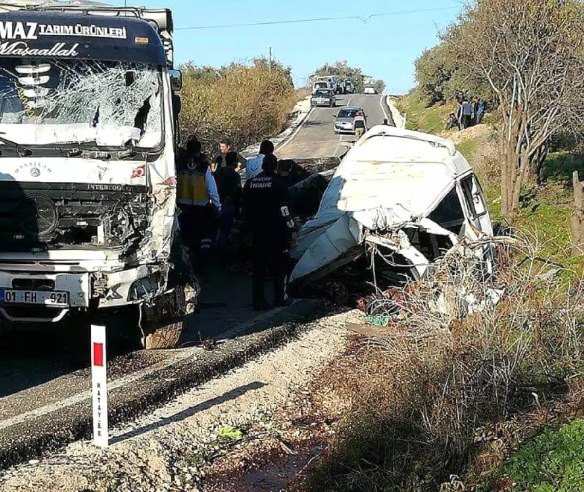 Hatay\'da Feci Kaza: 10 Ölü, 7 Yaralı