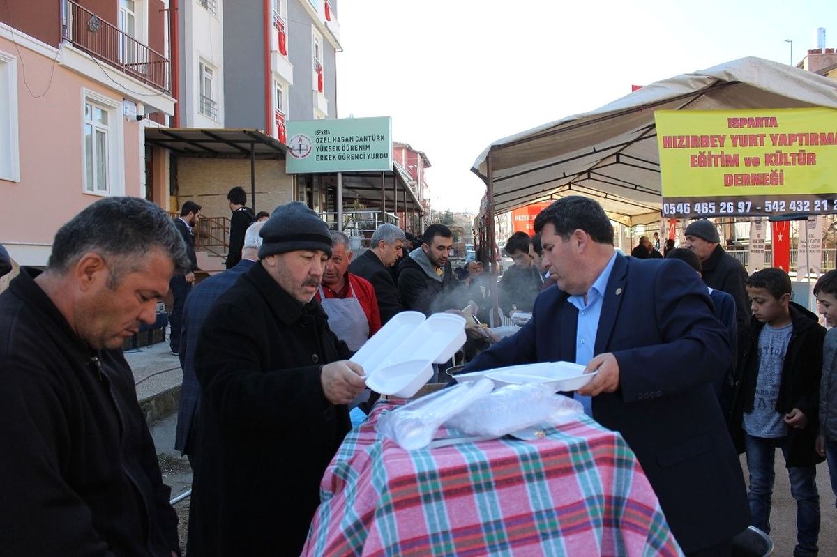 Isparta\'da Mevlid-i Nebii Haftası\'nda Pilav Günü Etkinliği