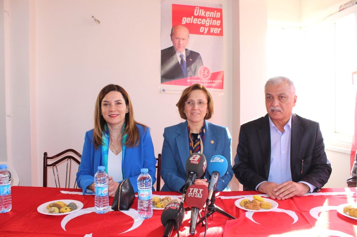 MHP\'nin Kadın Vekillerinden CHP\'ye Tepki