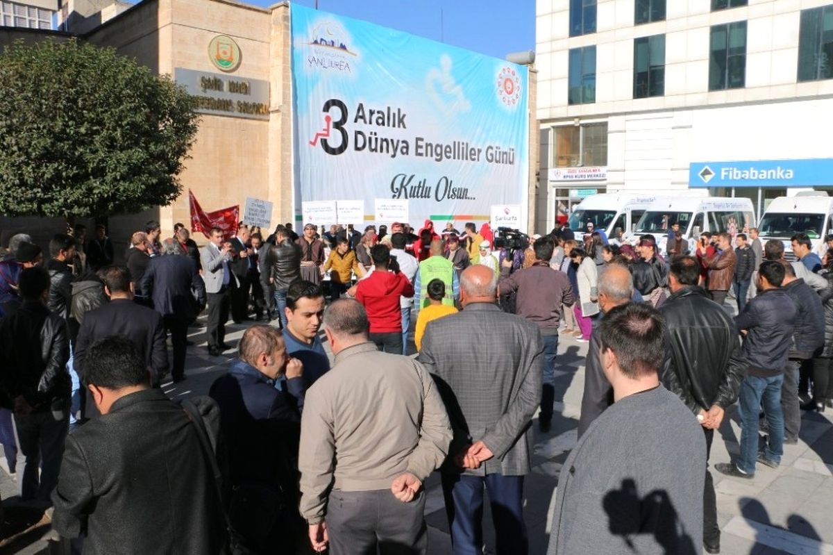 Şanlıurfa\'da 3 Aralık Dünya Engelliler Günü Kutlandı