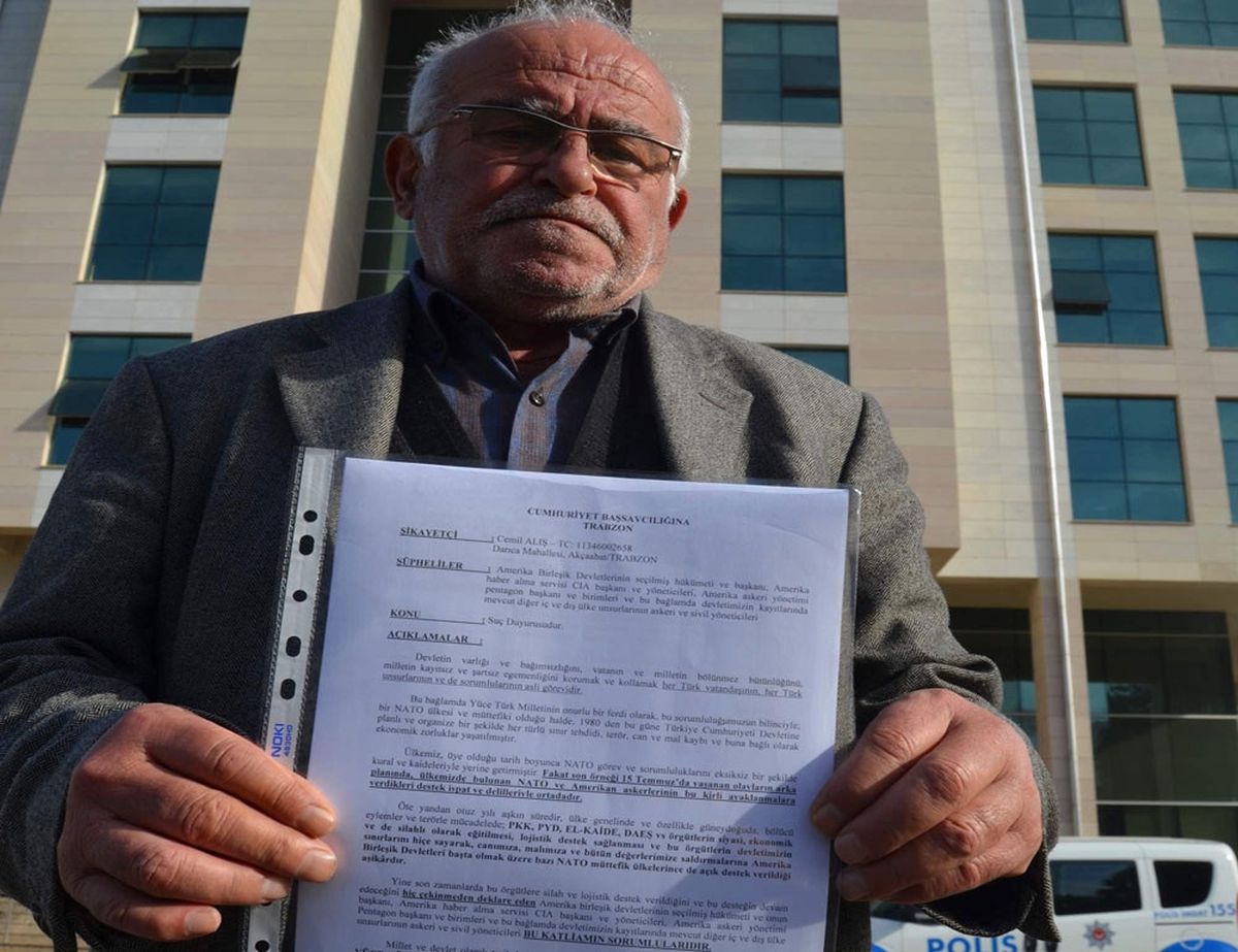 ABD Hakkında Suç Duyurusunda Bulundu