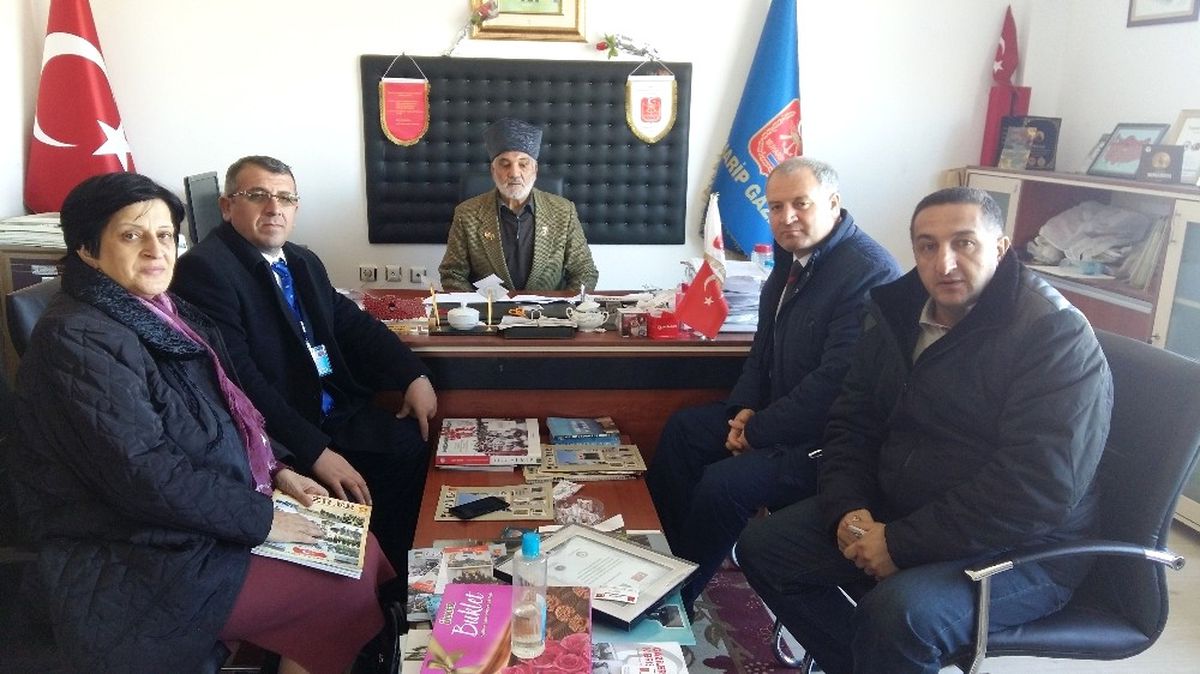 Asimder\'den Muharip Gaziler Derneğine Ziyaret