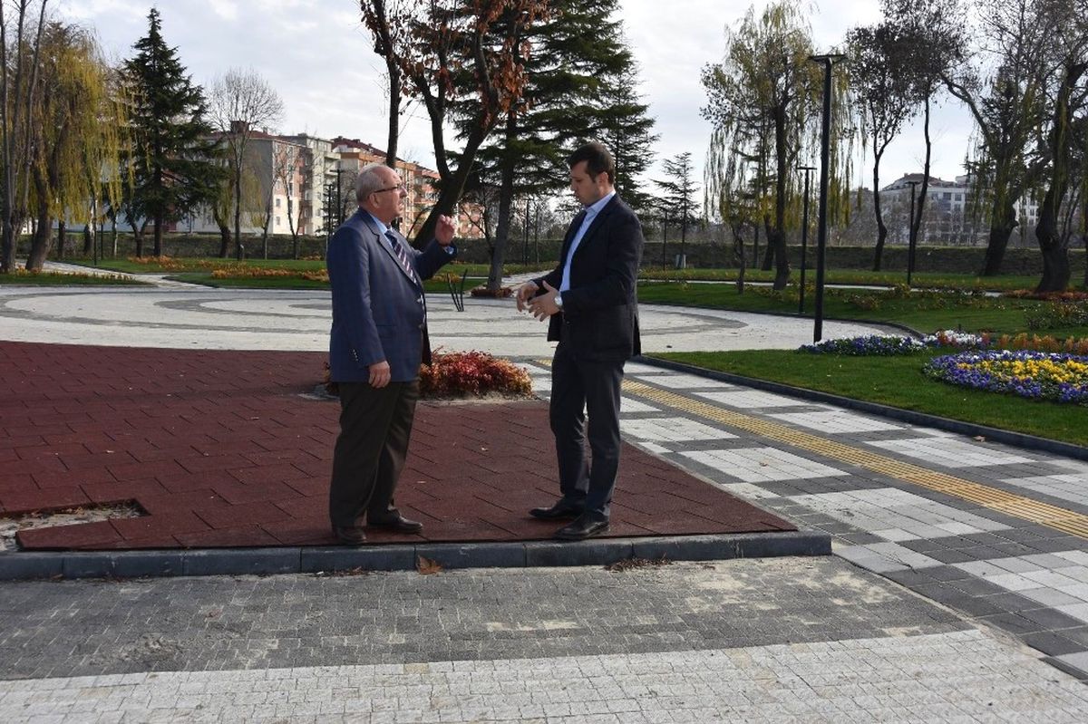Başkan Albayrak Çerkezköy Kentpark\'ta İncelemelerde Bulundu