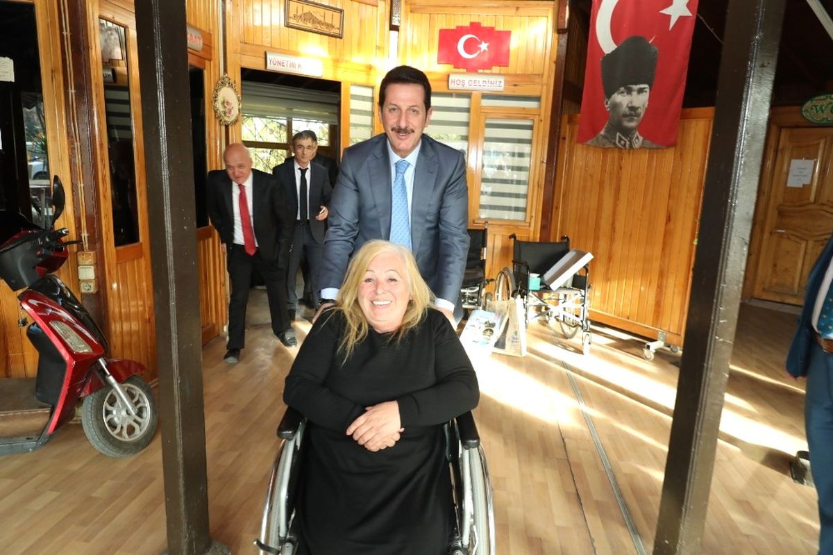 Başkan Tok: "Önemli Olan Gönlümüzün Engelli Olmaması"