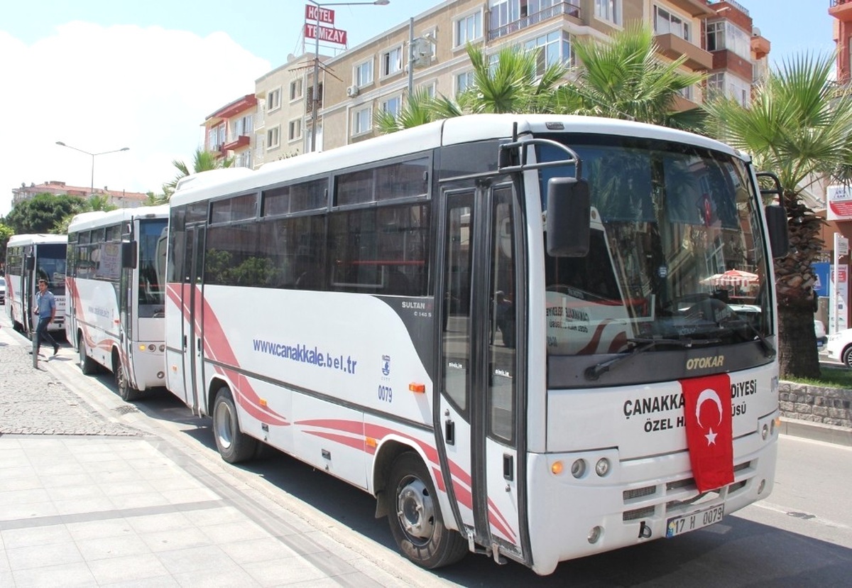 Çanakkale\'de Şehiriçi Ulaşım Ücretlerine Zam