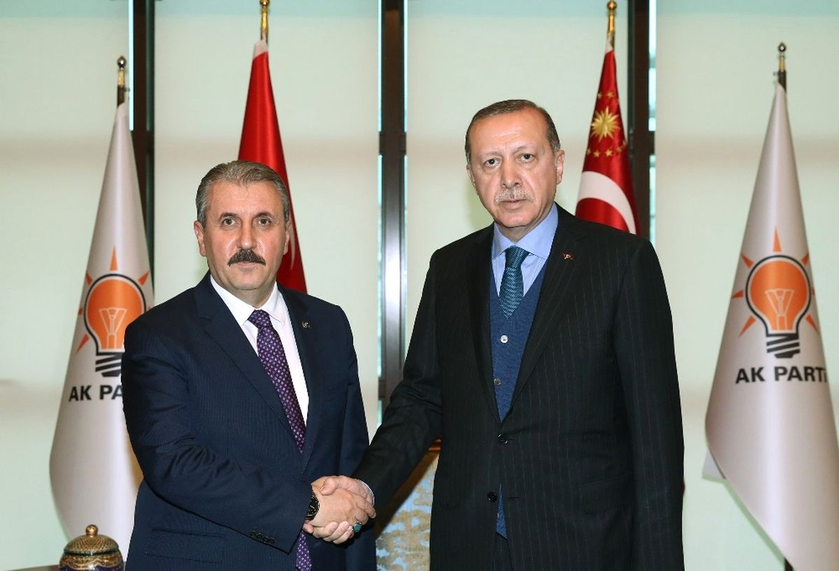 Cumhurbaşkanı Erdoğan, Mustafa Destici ve Heyetini Kabul Etti