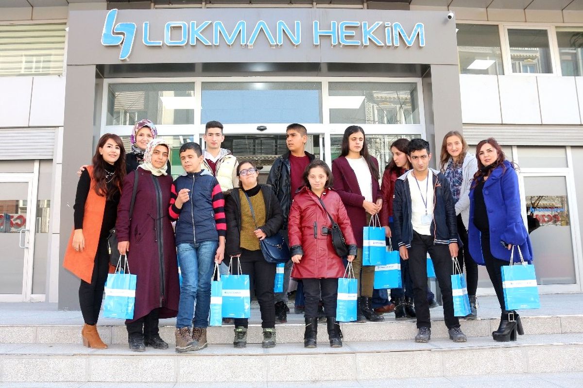 Engelli Öğrencilerden Lokman Hekim Van Hastanesi\'ne Ziyaret