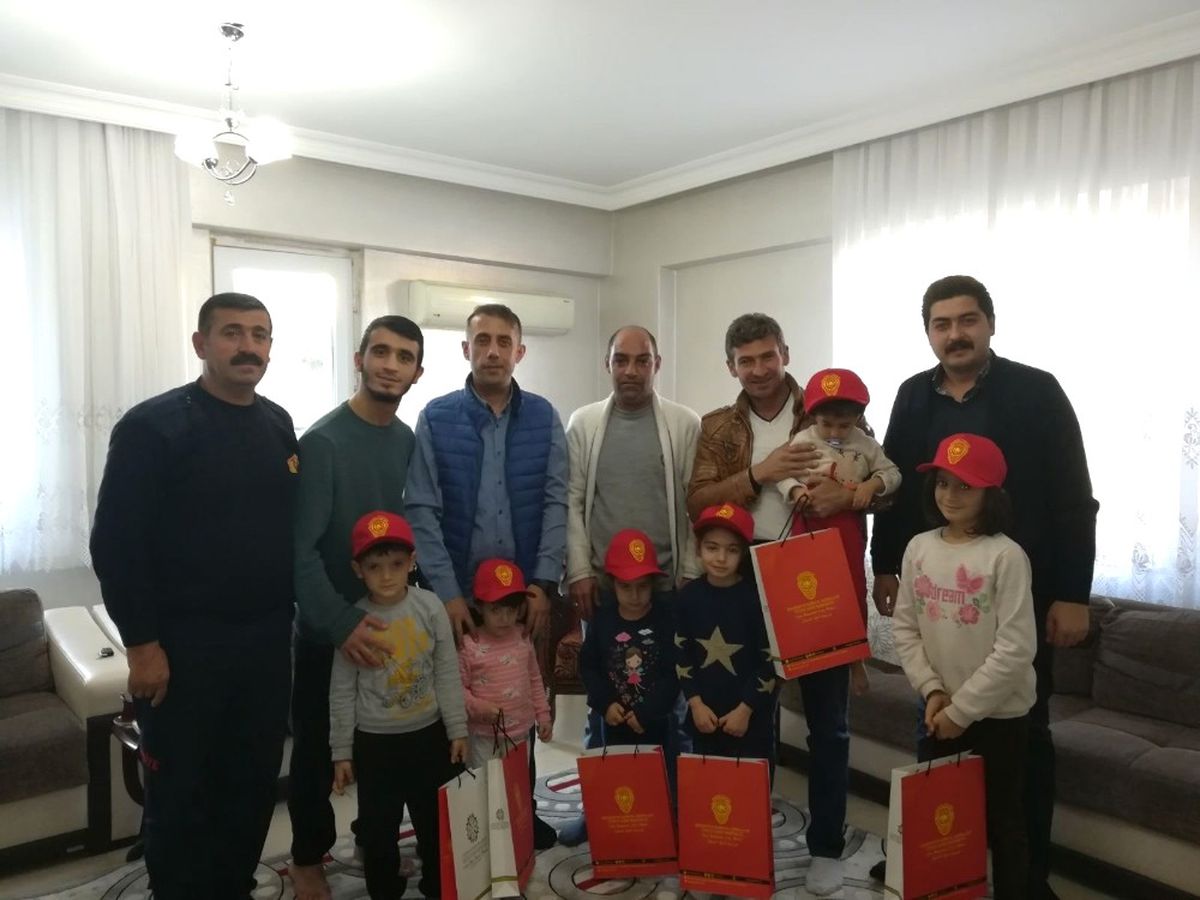 İtfaiyeden Engellilere Hediye