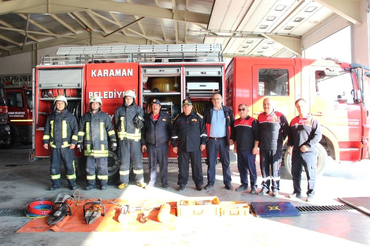 Karaman İtfaiyesi Can Kurtarıyor
