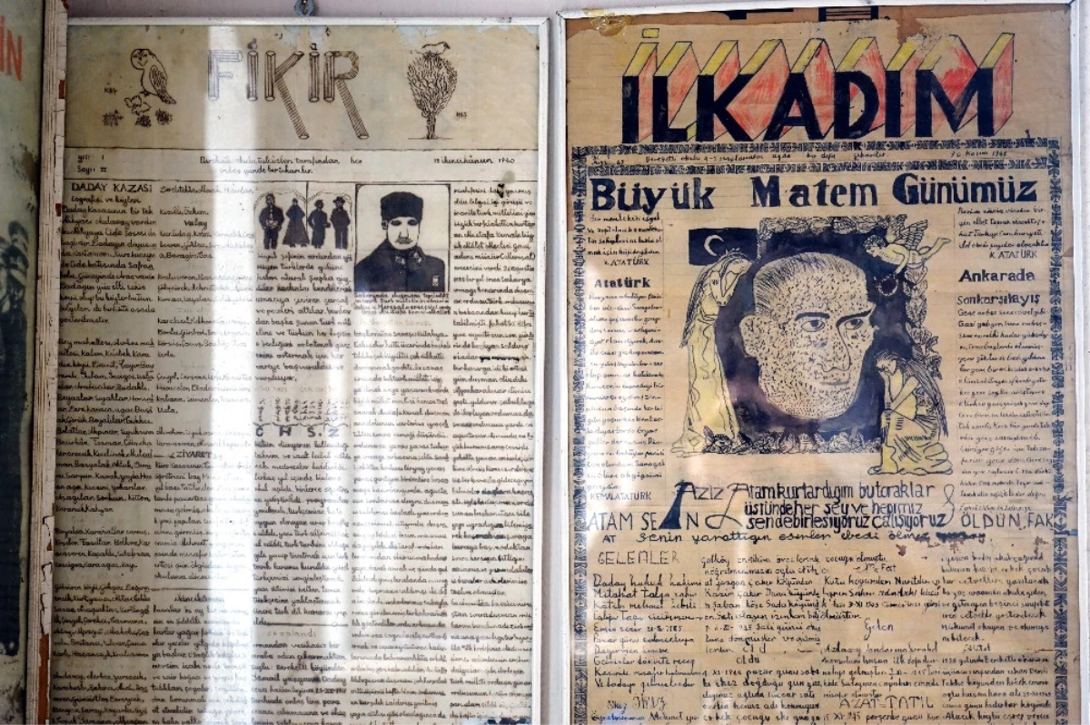 Köy Okulunda Çıkartılan El Yazması İlk Gazete Bulundu