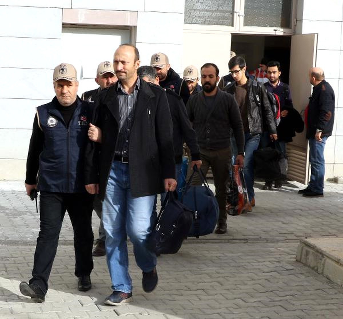 Samsun\'da Fetö Şüphelisi 6 Astsubay Adliyede