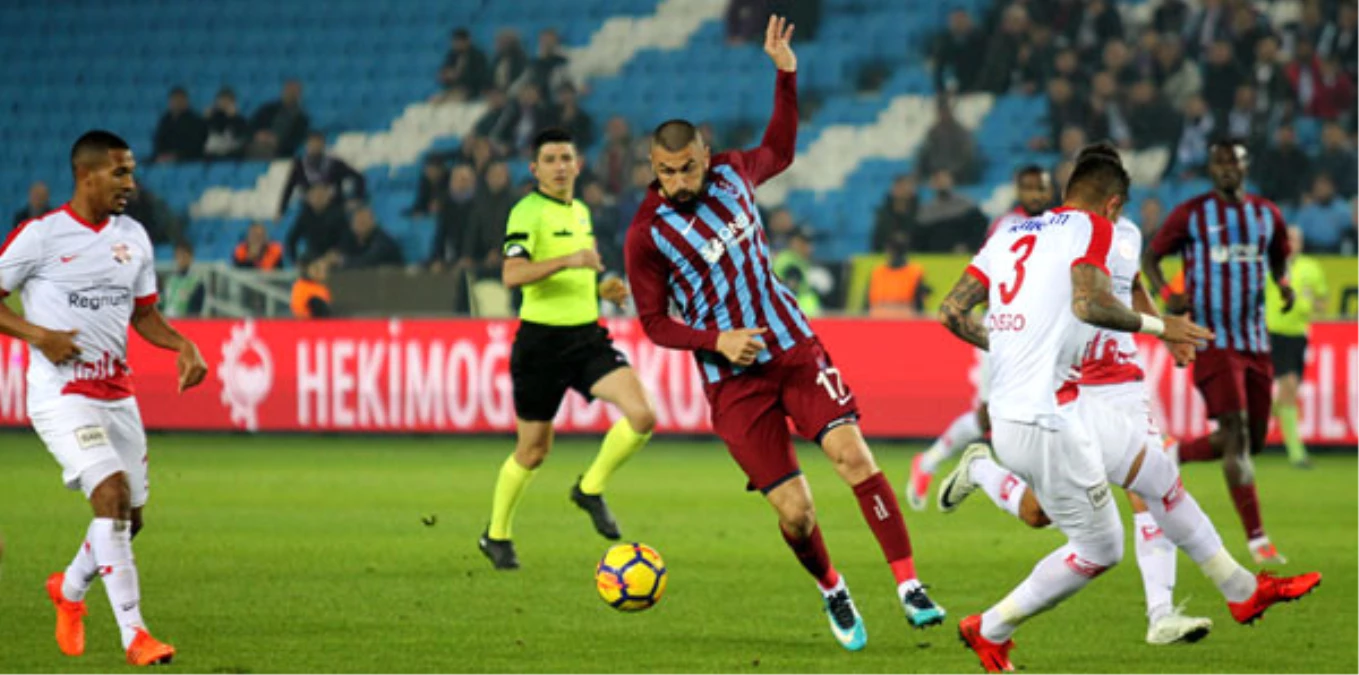 Trabzonspor-Antalyaspor! Muhtemel 11\'ler...
