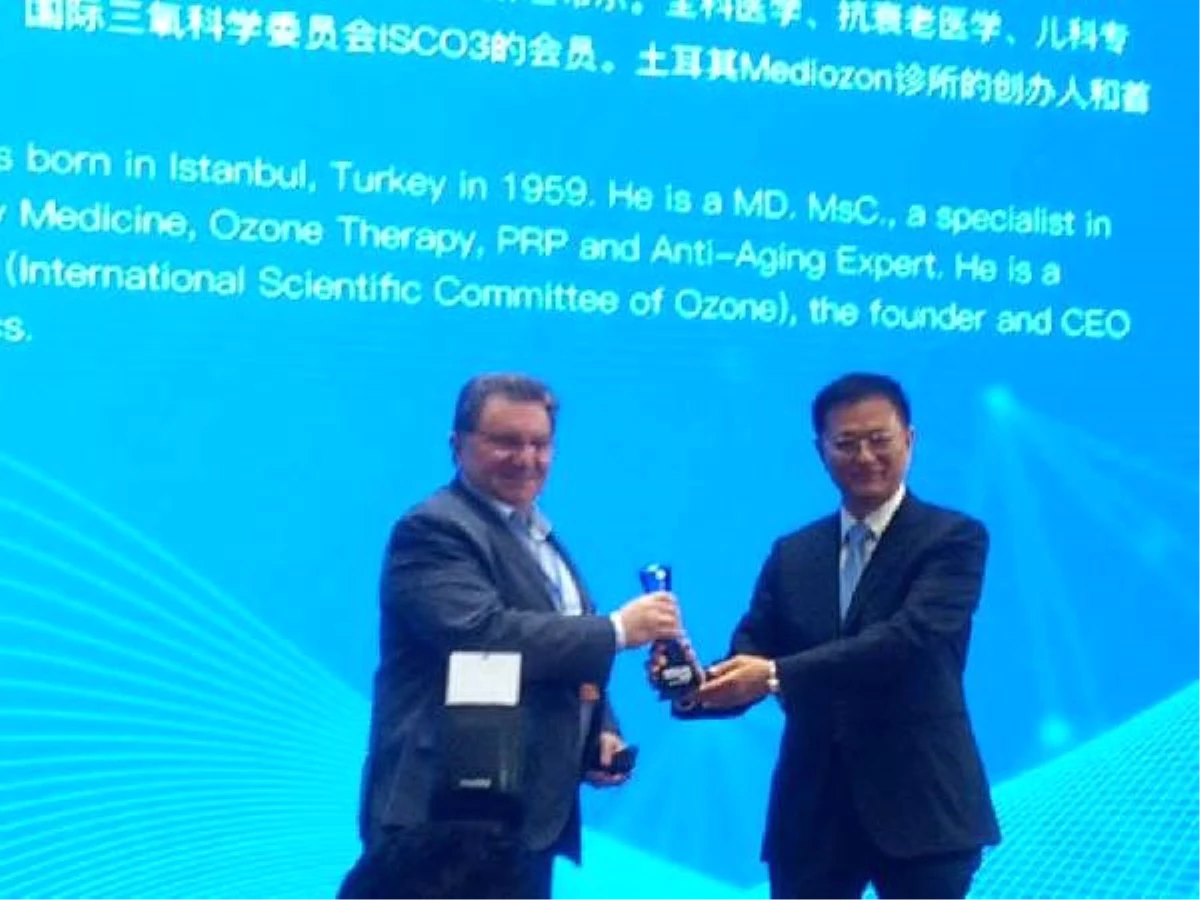 Türk Doktora Çin\'den Ödül