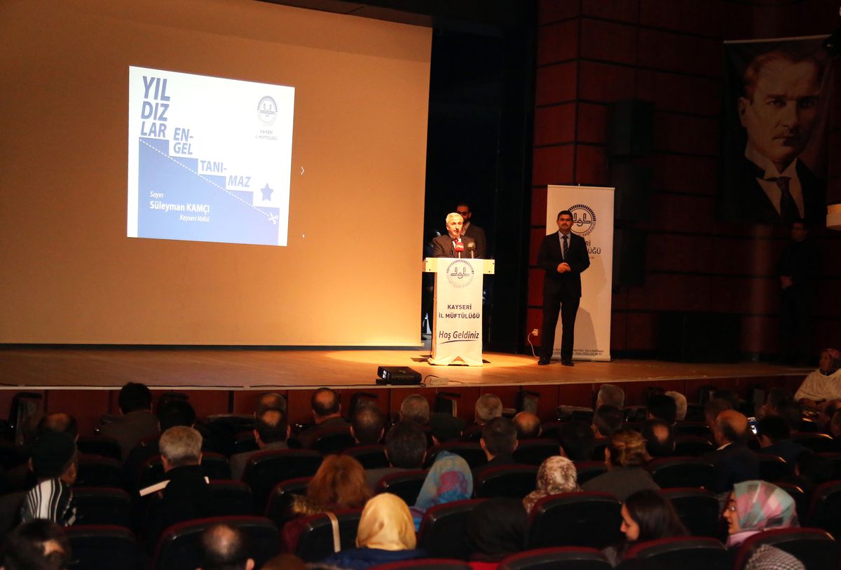 Vali Kamçı "Engelliler Toplumumuzun Bir Parçasıdır"