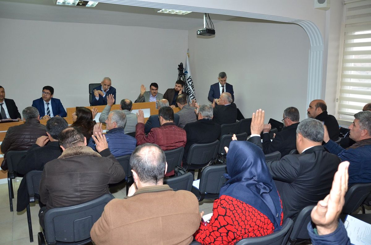 Yeşilyurt Belediye Meclisi 2017 Yılının Son Toplantısını Yaptı