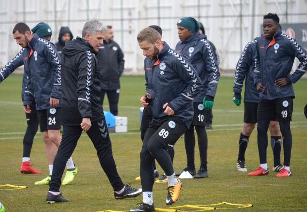 Atiker Konyaspor, Vitoria Guimaraes Maçı Hazırlıklarını Tamamladı