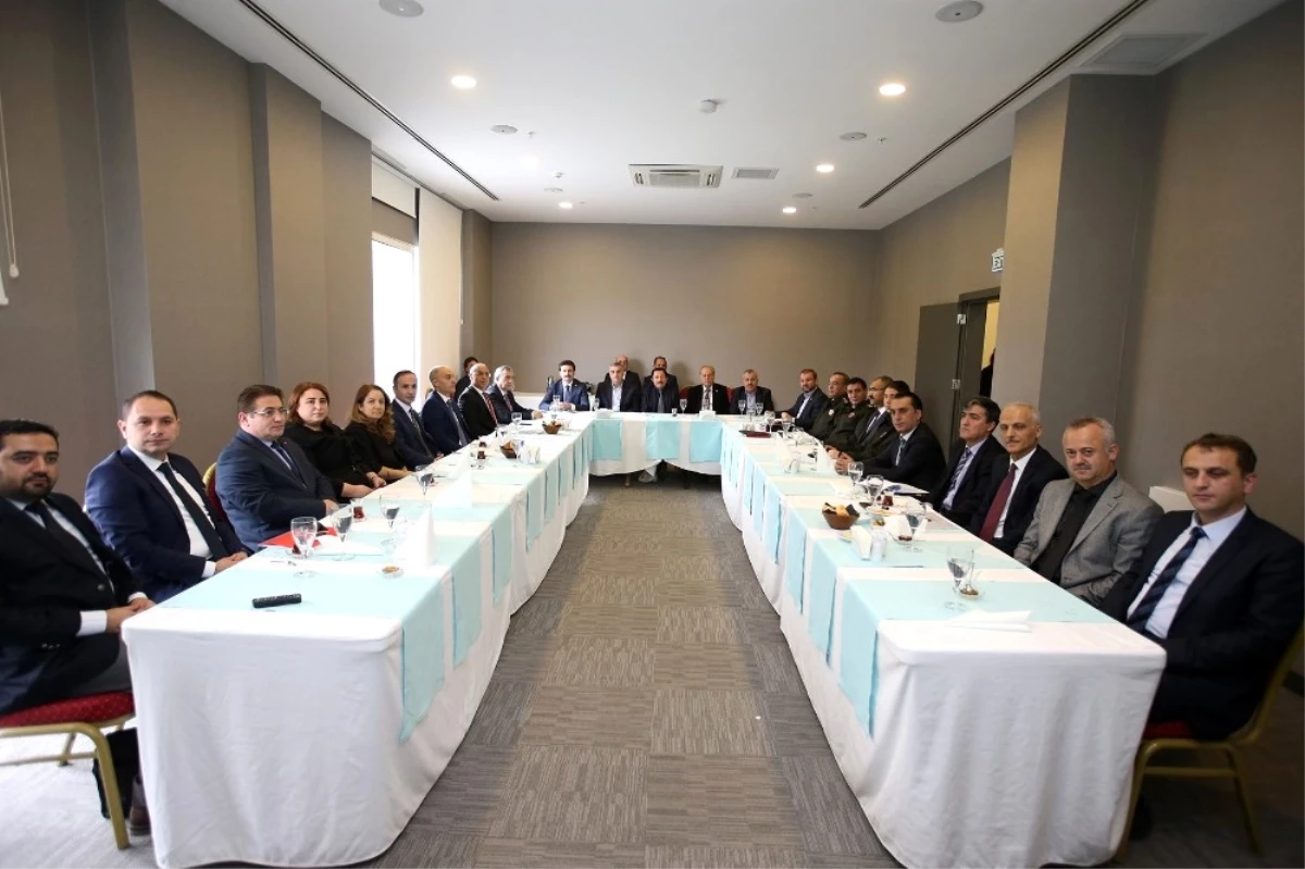 Başkan Toçoğlu, Değerlendirme Toplantısına Katıldı