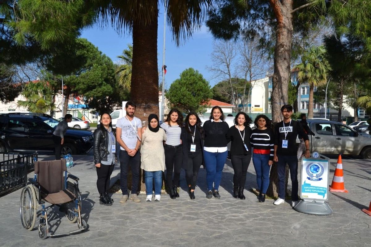Biga\'da Engelli Parkuru ile Farkındalık