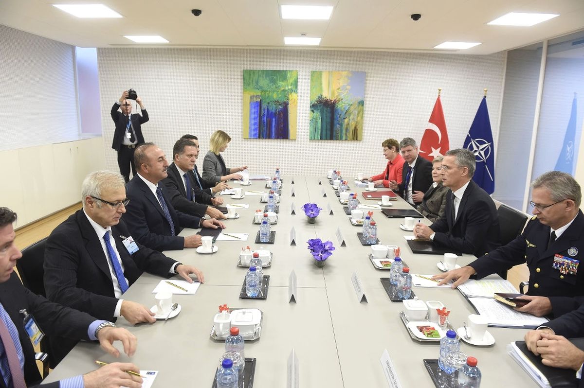 Çavuşoğlu Stoltenberg ile Görüştü