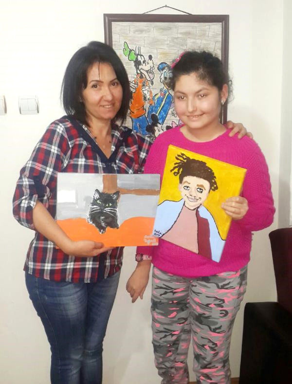 Doğa Engel Tanımadı, Resimleriyle İlgi Odağı Oldu