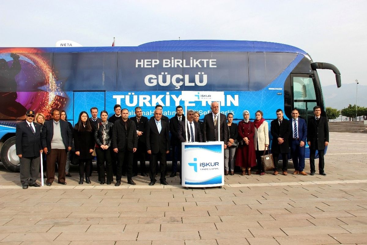 İşkur İstihdam Otobüsü İskenderun\'da