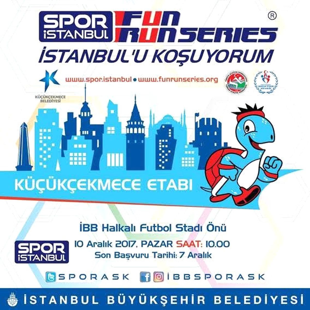 İstanbul Bu Pazar Küçükçekmece\'de Koşacak