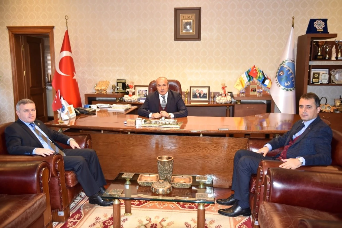 Milletvekili Çelik\'ten Başkan Arslan\'a Ziyaret