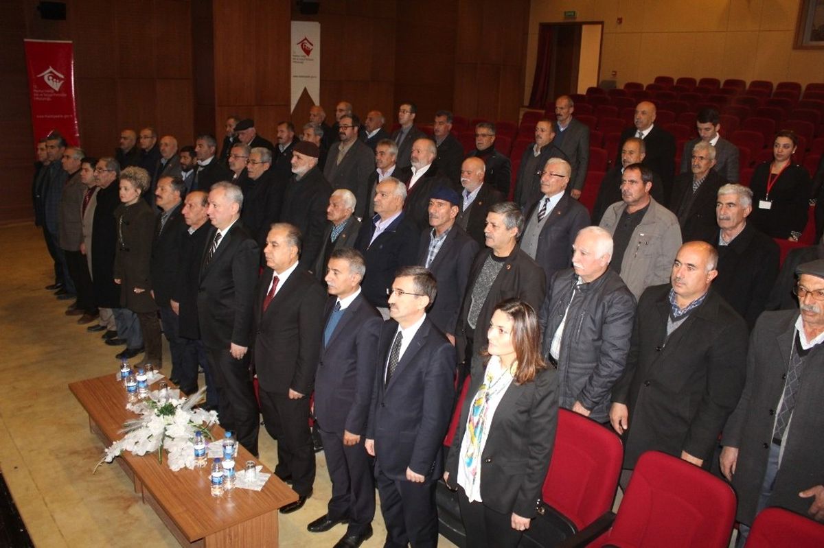 Muhtarlara, Kadına Yönelik Şiddetle Mücadele Semineri
