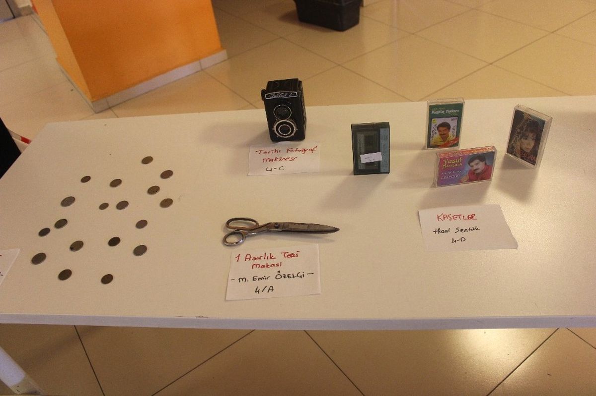 Öğrencilerden "Kültürel Miraslar" Sergisi