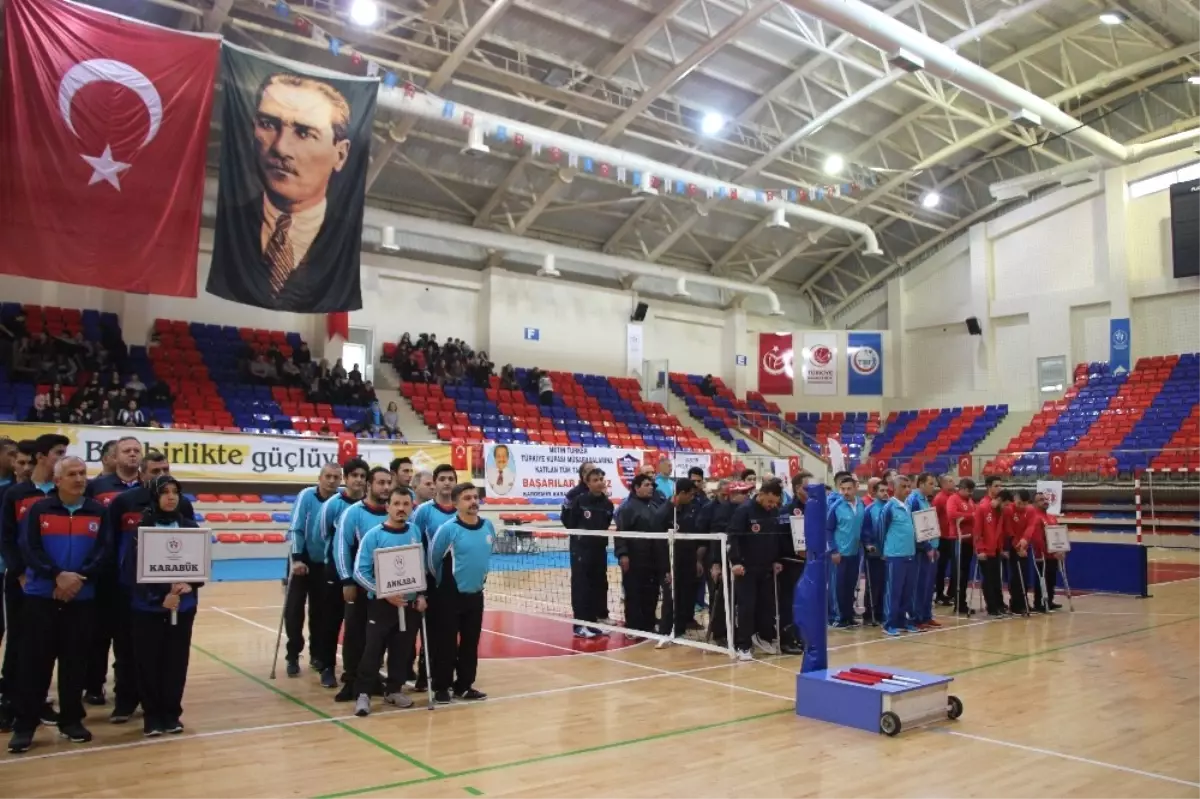 Oturarak Voleybol Metin Türker Türkiye Kupası Başladı