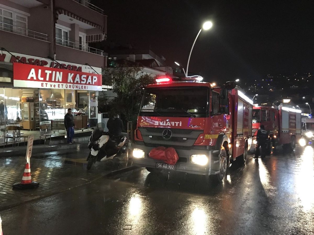Sakarya\'da Baca Yangını Kısa Sürede Söndürüldü